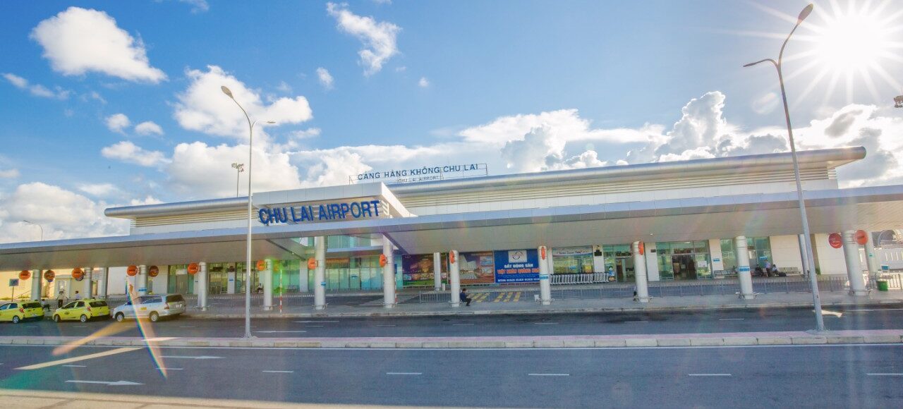 khám phá sân bay chu lai